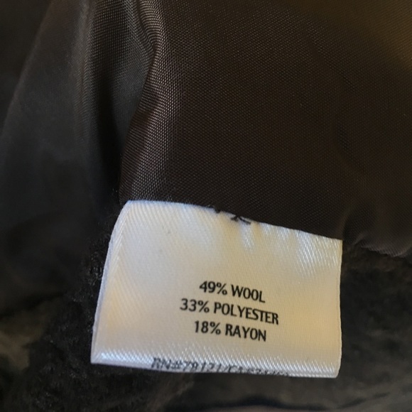 Eileen Fisher Brown Wool Blend Blazer - Picture 8 of 8